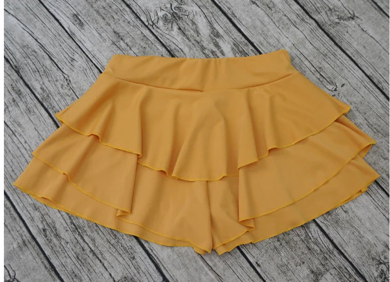 Ruffled Pencil Skirt and Bodycon Midi Skirt