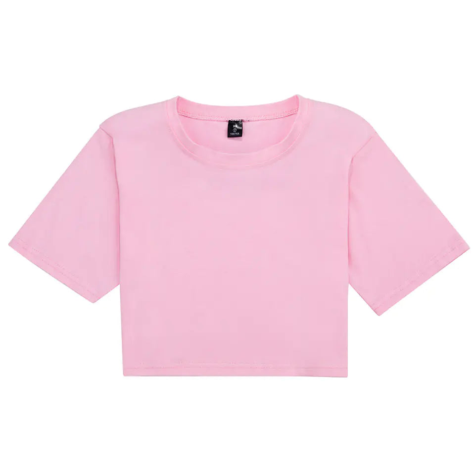 Solid Color Women's Dance Practice T-shirt