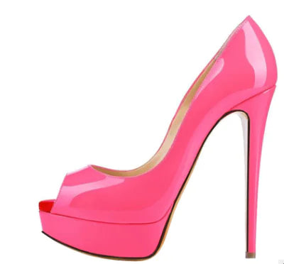 New Summer Autumn Nude Color High Heel Bridal Shoes