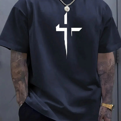 Men's Printed Casual T-shirt – Street Style