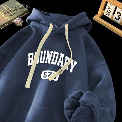 American Retro Oversized Hoodies for Women (Spring/Autumn)