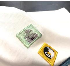 Cute Emoji Embroidered T-Shirt