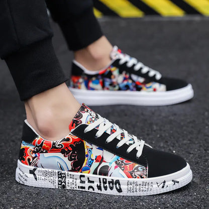 Chinese Style Canvas Shoes for Teenage Boys (Age 15)