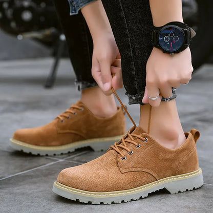 All-match Men's Low-top Casual Work Shoes