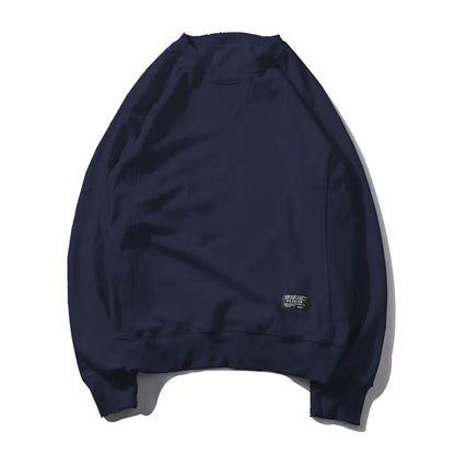 Men's Crew Neck Pullover Sweatshirt - Japanese Style