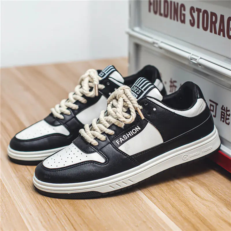 Men's Low-Top Sneakers 2023 Summer Breathable Casual Shoes