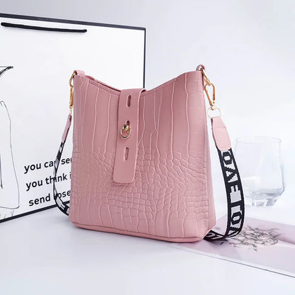 Luxury Crocodile Leather Crossbody Bag for Women