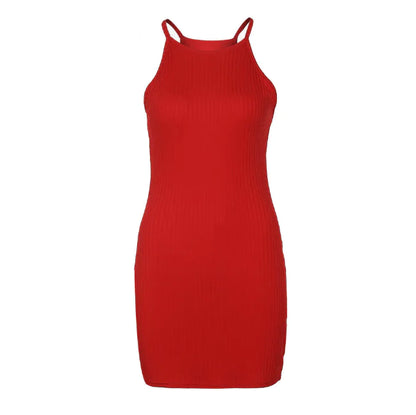 Ribbed Cami Dress, Sleeveless Ribbed Dress