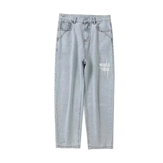Men's Straight Loose Fit Jeans
