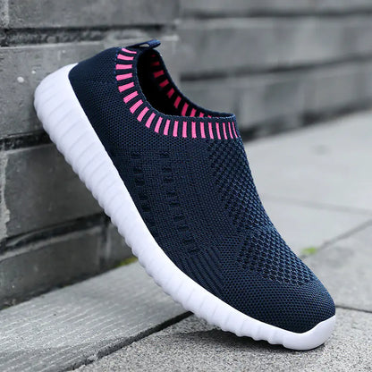 Lightweight Flat Slip-On Walking Shoes for Women