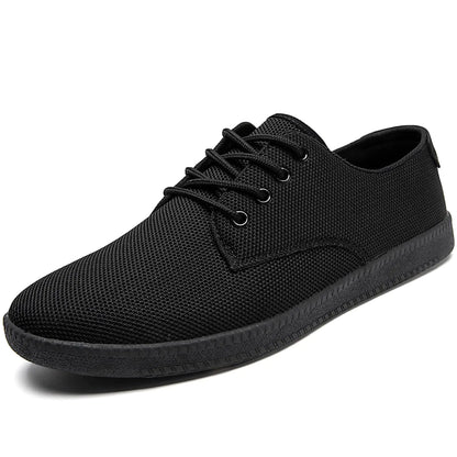 YRLTYO Mens Casual Dress Shoes - for Men Slip On Shoes for Men Black Business Casual Sneakers for Men Loafers Breathable Mesh Gym Workout Tennis Shoes Running Shoes Walking Shoes Black Size 6