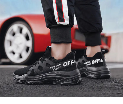 Men's Casual Sneakers - Hip-Hop Style