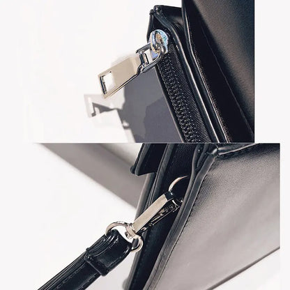 Luxury Leather Evening Clutch Bag for Women