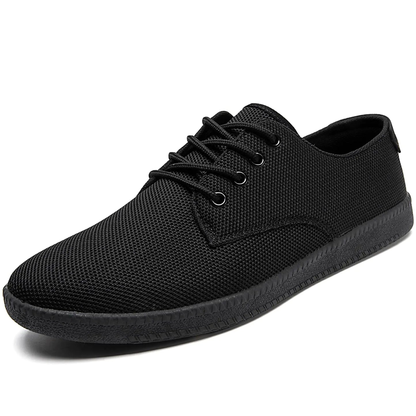 YRLTYO Mens Casual Dress Shoes - for Men Slip On Shoes for Men Black Business Casual Sneakers for Men Loafers Breathable Mesh Gym Workout Tennis Shoes Running Shoes Walking Shoes Black Size 6