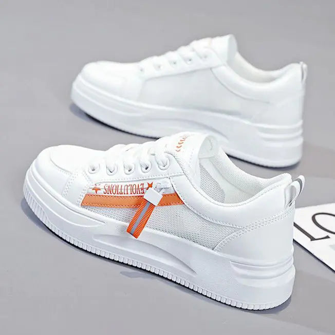 נעלי ספורט נוחות מרשת לנשים - סגנון קיץ קז'ואל