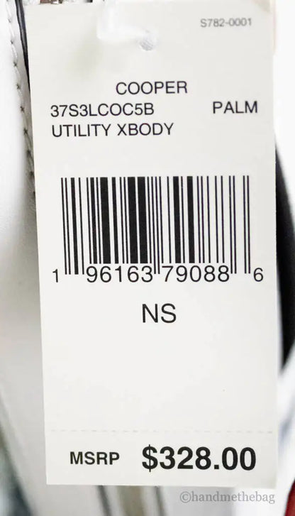 תיק צד קטן לבן של מייקל קורס דגם Cooper של Michael Kors