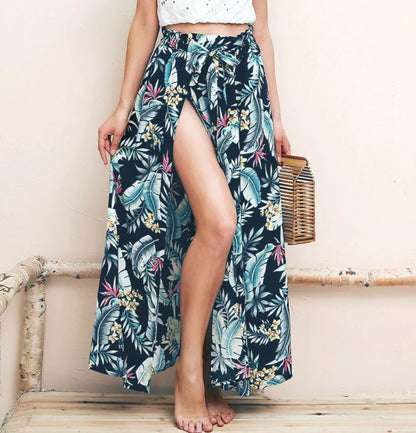 Floral Maxi Skirt, Bodycon Skirt, Midi Skirt