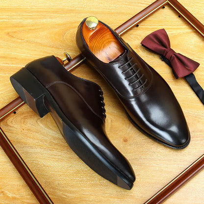 Breathable British Leather Shoes for Men