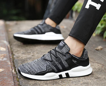 Breathable Flyknit Sports Casual Sneakers