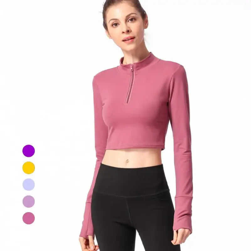 Long Sleeve Skinny Yoga T-Shirt