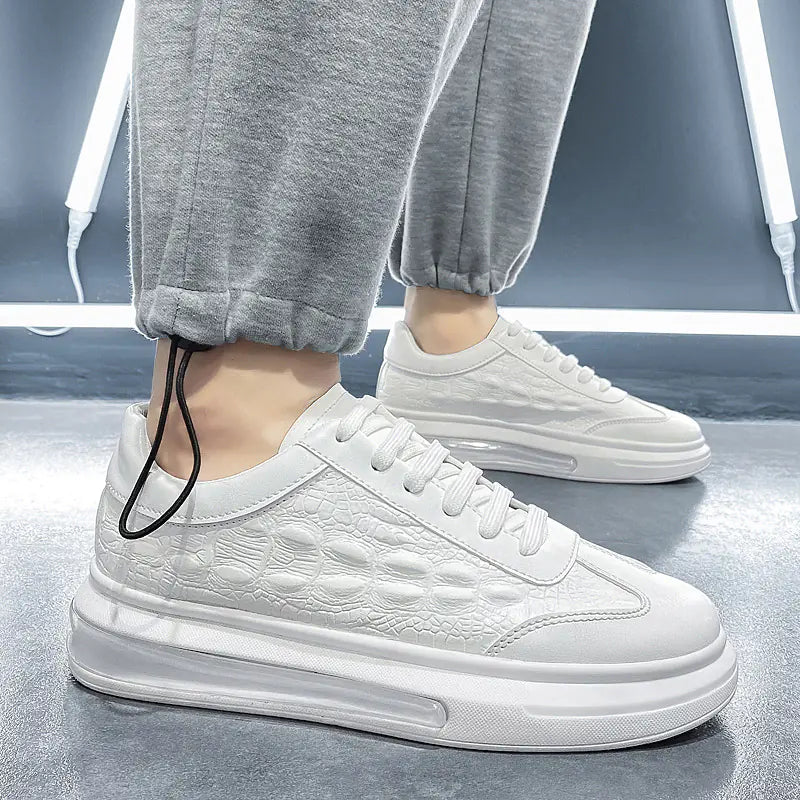 נעליים לגברים עם כריות אוויר לגובה