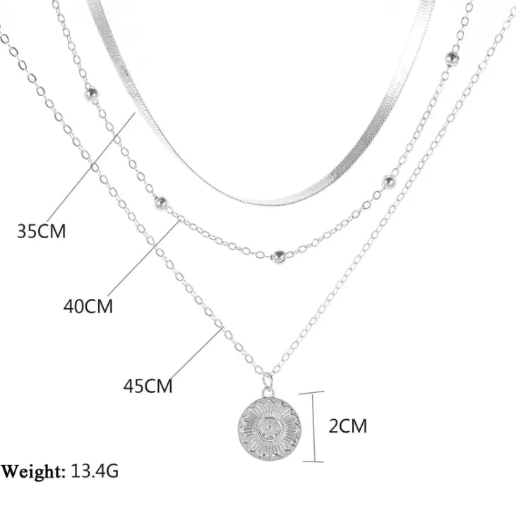 שרשרת תליון בלום אלגנטית