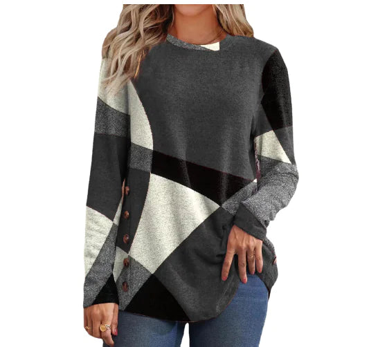 Vintage Spring Loose Basic T-Shirt