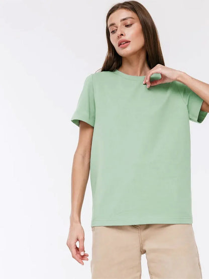 Casual Cotton Pullover T-Shirt