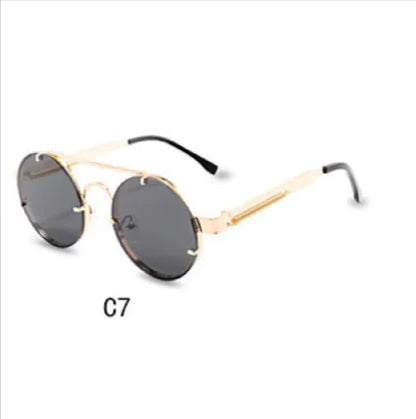 Round Steampunk Sunglasses
