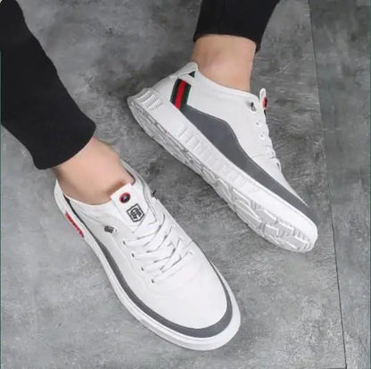 Stylish and Comfortable Casual White Sneakers for Men
