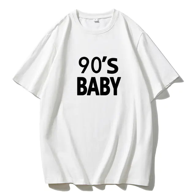 Hirsionsan Women's Oversized Aesthetic Letter T-Shirt