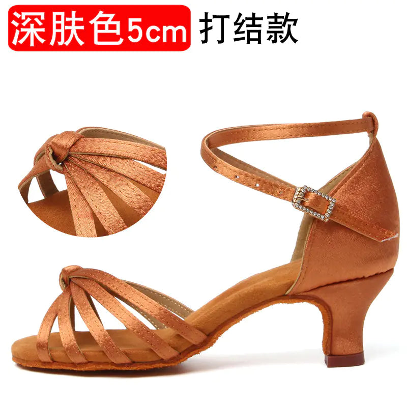 Professional Latin Dance Shoes for Women - Soft Sole