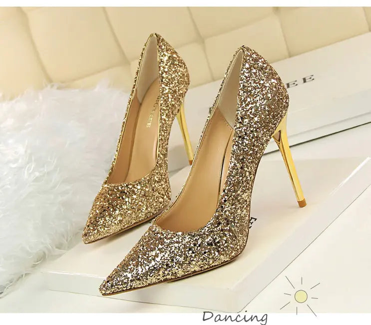 Elegant Stiletto Heels for Weddings