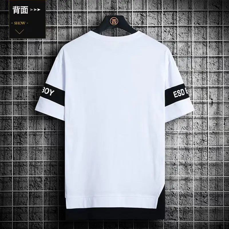 2024 Men's Korean Fashion Summer Short Sleeve T-Shirts