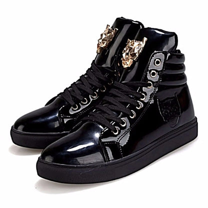 Fashionable High-Top Sneakers - Casual Style
