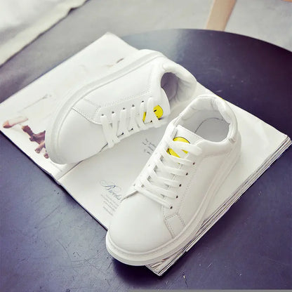 Spring New Lace-Up Sneakers, Korean Style Casual Shoes