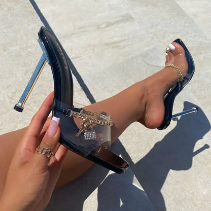 Electroplated Stiletto High Heels