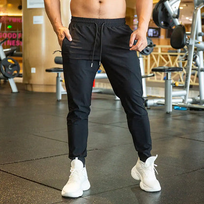 Men's Thin Fitness Running Leggings for Sports