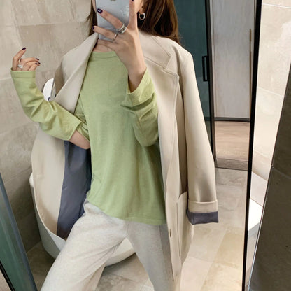 Long Sleeve T-Shirt, Knit Sweater Hoodie