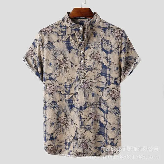 Men's Hawaiian Short Sleeve Casual Shirt Collection