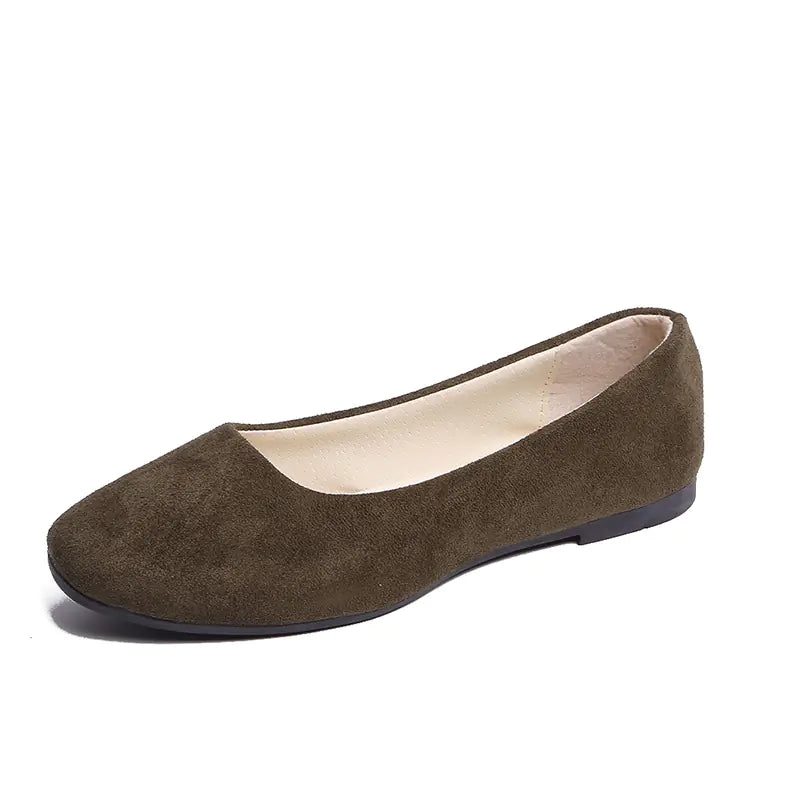 Spring Autumn Comfortable Flat Slip-On Shoes for Women