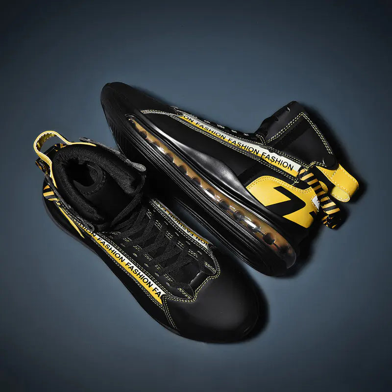 Classic High-Top Air Cushion Basketball Shoes for Men